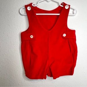 imp originals red velvet jon jon romper